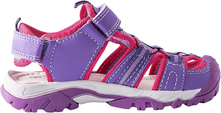 Girls Boys Sandals Kids Closed Toe Outdoor Hiking Sandal Lightweight