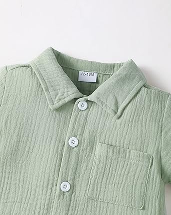 Renotemy Toddler Baby Boy Clothes Little Kid Shorts Sets