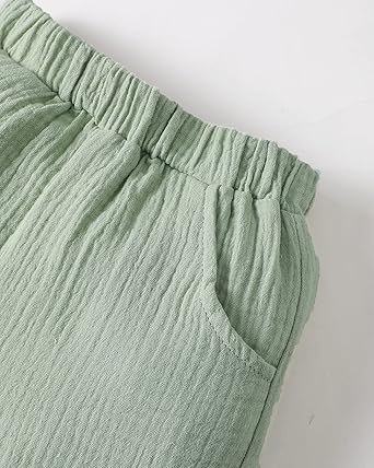 Renotemy Toddler Baby Boy Clothes Little Kid Shorts Sets